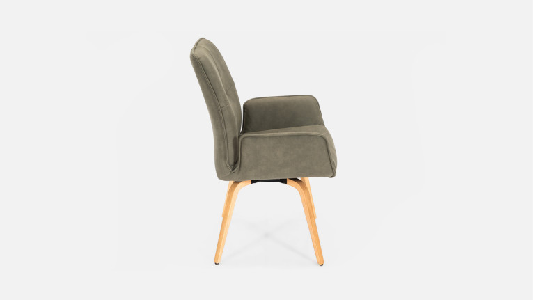 Fauteuil tissu LOUISE