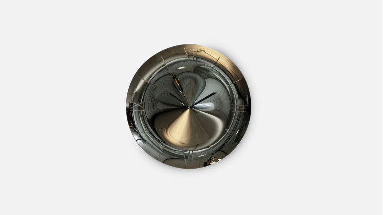 Horloge miroir murale ILLUSION | Hypnotisant