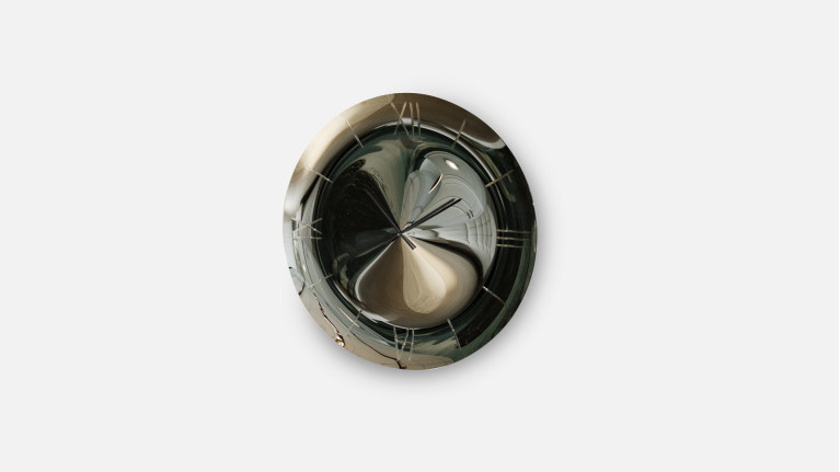 Horloge miroir murale ILLUSION | Hypnotisant