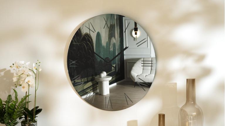 SARIN wall mirror clock | Genuine decorative object