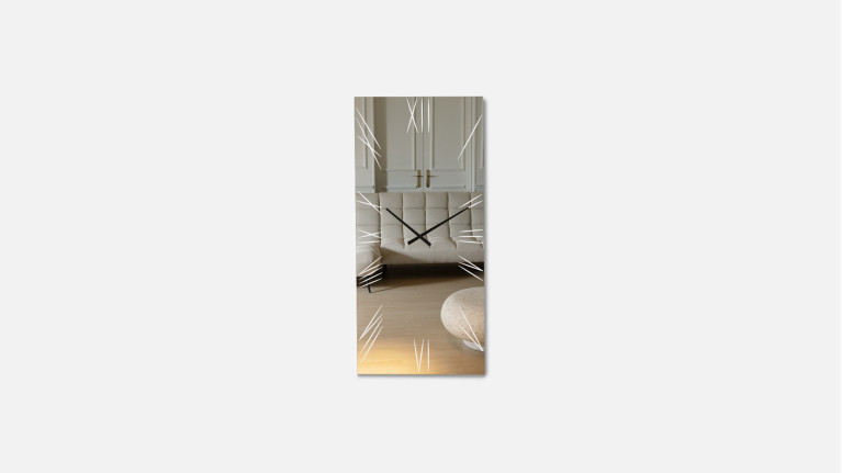 Horloge miroir murale ALGEDI