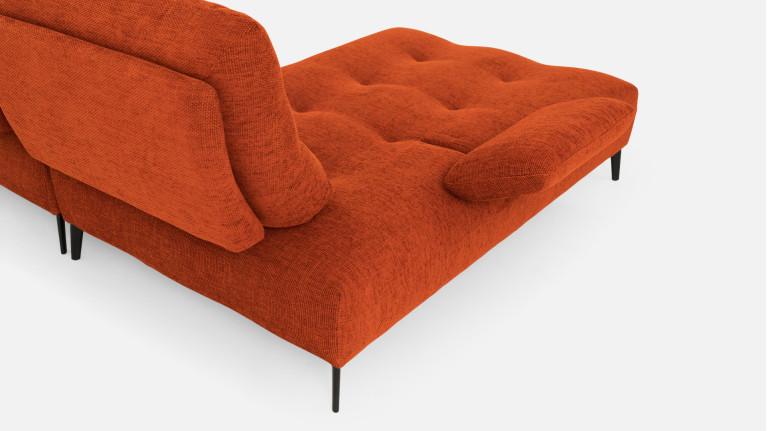 DUNE fabric corner sofa | Modular elegance and deep comfort