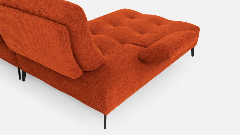 Canapé d'angle tissu DUNE | Élégance modulable et confort profond
