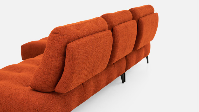 Canapé d'angle tissu DUNE | Élégance modulable et confort profond