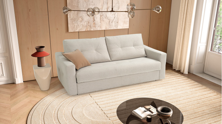 Canapé convertible tissu TUCA | Allure contemporaine