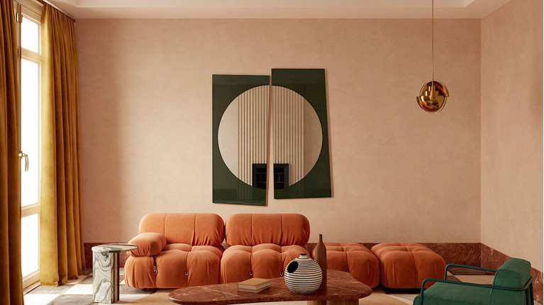 Miroir NOREN |  Une touche de sérénité et de raffinement contemporain