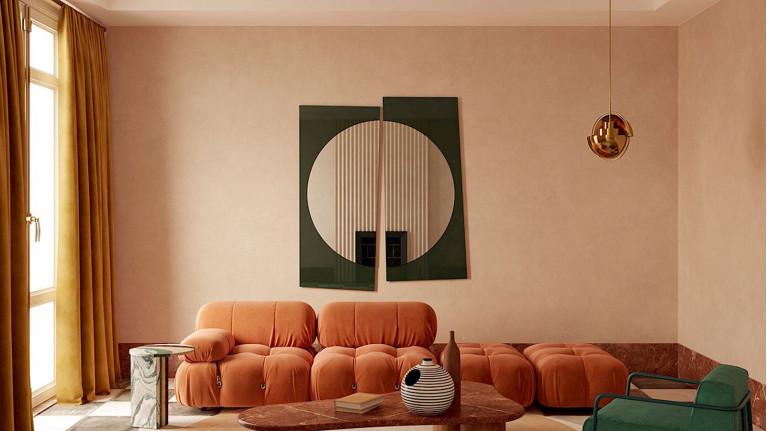 NOREN mirror | A touch of serenity and contemporary refinement