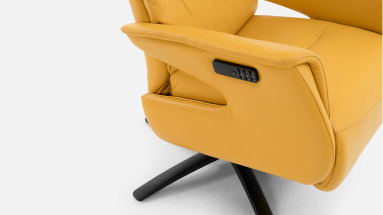 Fauteuil relaxation électrique BRUME | Dossier ergonomique - 3 tailles