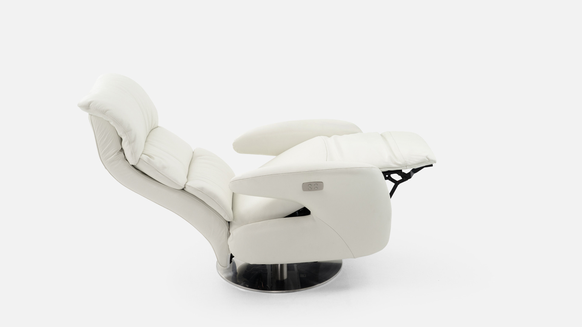 Fauteuil relaxation têtière manuelle ajustable EDEN | Version relax