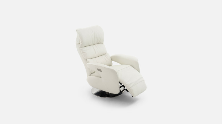 Fauteuil relaxation têtière manuelle ajustable EDEN | Version relax