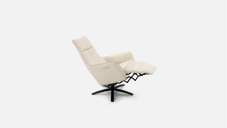 Fauteuil relaxation électrique FLOCON | Design et lignes enveloppantes