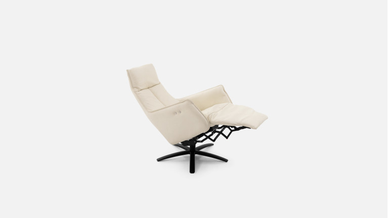 Fauteuil relaxation électrique FLOCON | Design et lignes enveloppantes