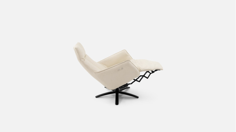 Fauteuil relaxation électrique FLOCON | Design et lignes enveloppantes