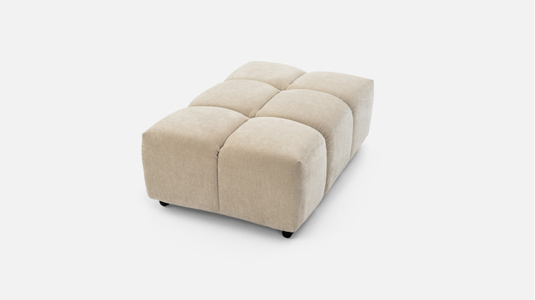 Pouf TEMPLE | Avec profondeur d'assise réglable
