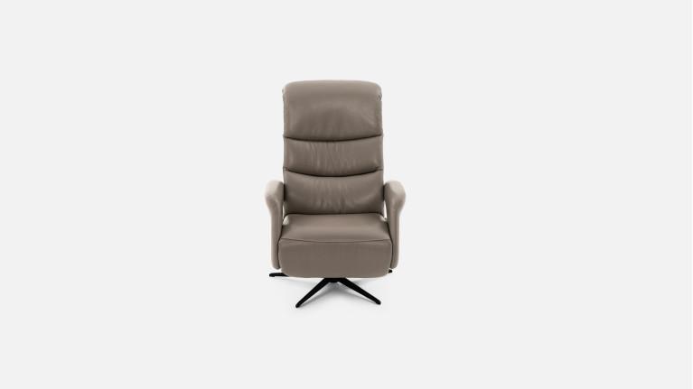 JUNE electric recliner - Fabric, leather or microfiber