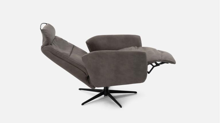 HIPSTER | manual recliner with headrest and footrest