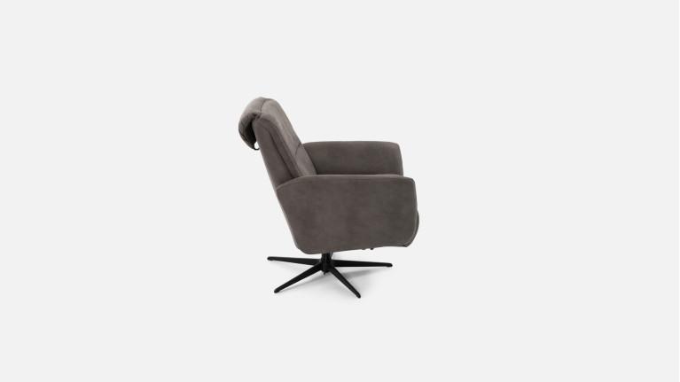 HIPSTER | manual recliner with headrest and footrest