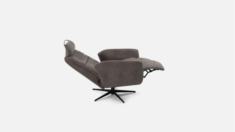 HIPSTER | manual recliner with headrest and footrest