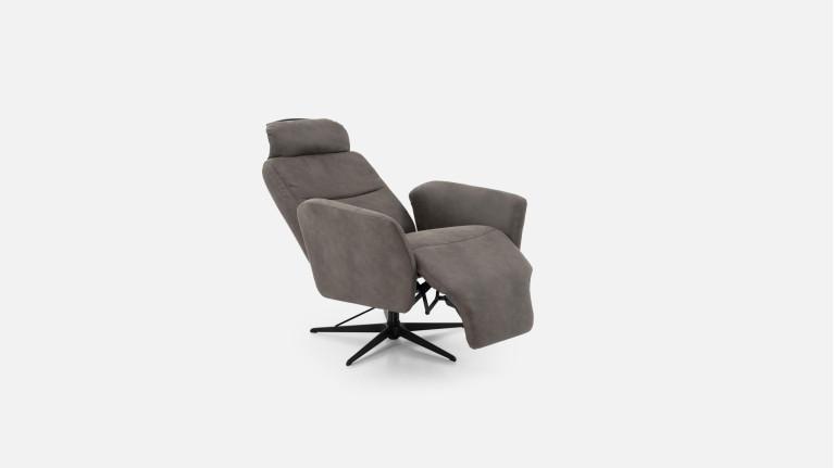 HIPSTER | manual recliner with headrest and footrest