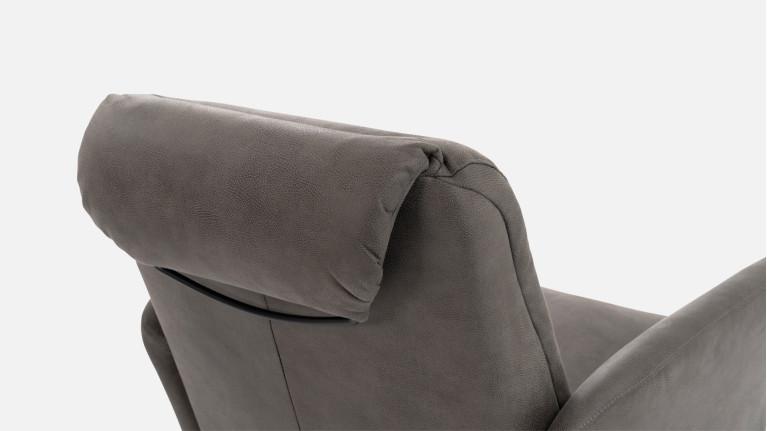 HIPSTER | manual recliner with headrest and footrest