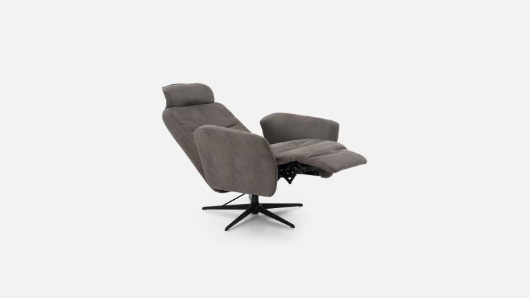 HIPSTER | manual recliner with headrest and footrest