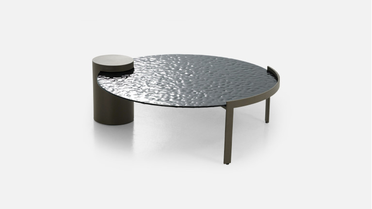 Table basse FOGGIA | Élégance sculptée par la lumière