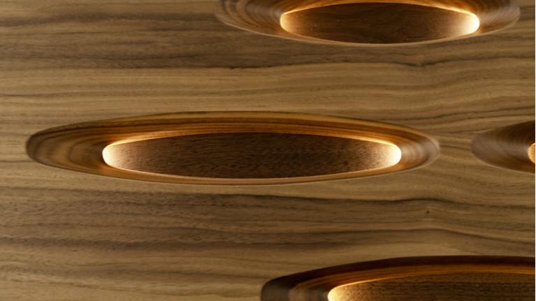Buffet OROS | Sculptural elegance and woody warmth