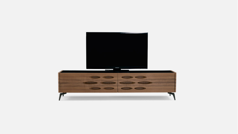 Meuble TV OROS | Design sculptural et élégance intempo
