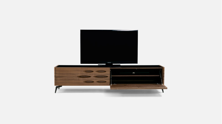 Meuble TV OROS | Design sculptural et élégance intempo