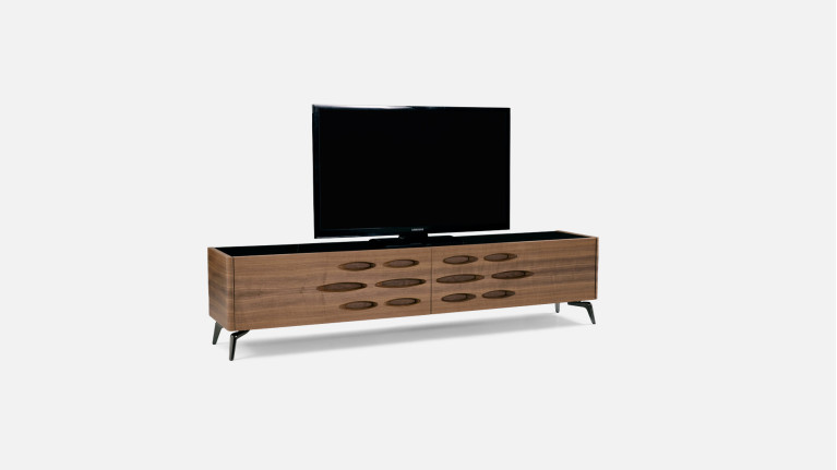 Meuble TV OROS | Design sculptural et élégance intempo