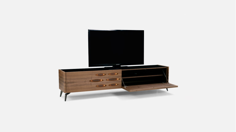 Meuble TV OROS | Design sculptural et élégance intempo