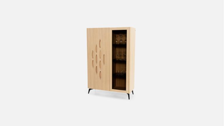 Vitrine OROS | Elegant lighting and refined storage