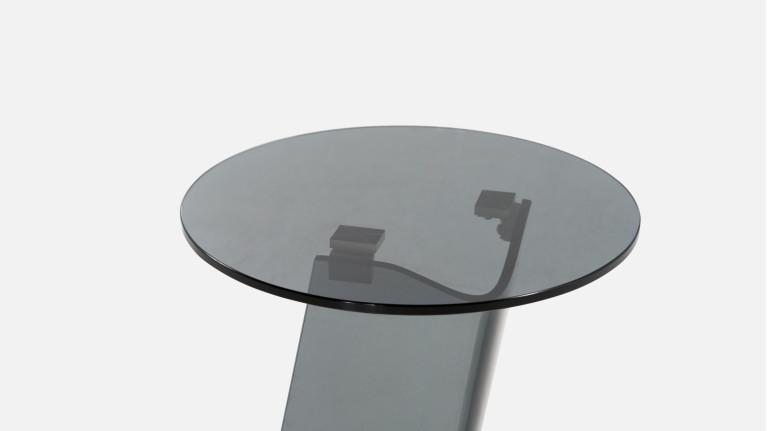 MIRAGGIO | Design in curved smoked glass