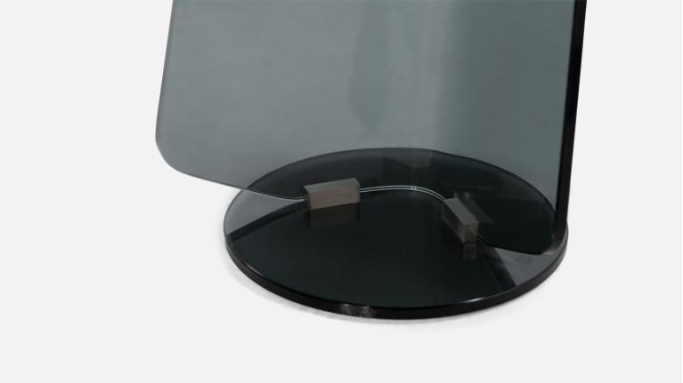 MIRAGGIO | Design in curved smoked glass