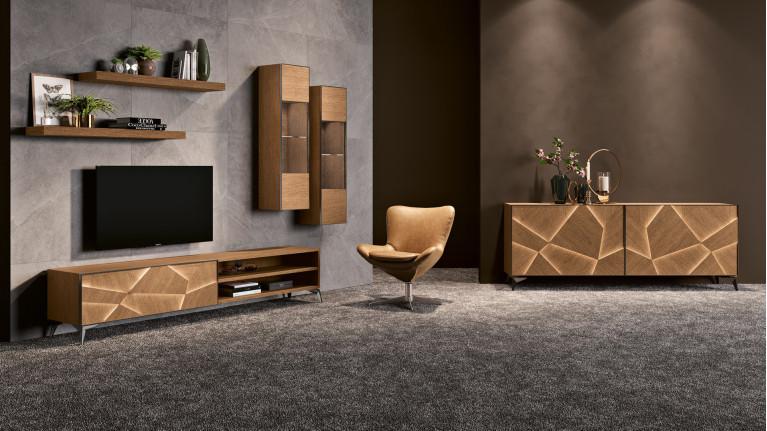 2-door TV stand ECLIPSE | Design furniture to enhance your living room