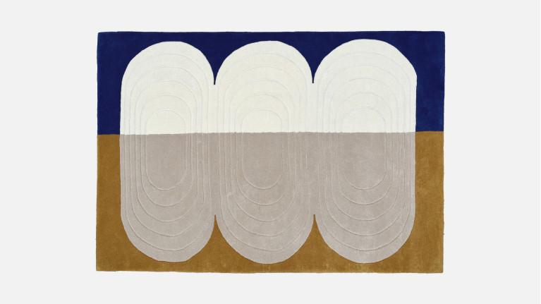 SAFFRON WAVES rug| 100% New Zealand wool