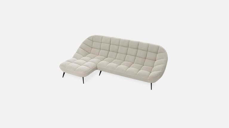 DIAMANT corner sofa | A refined, vintage interior