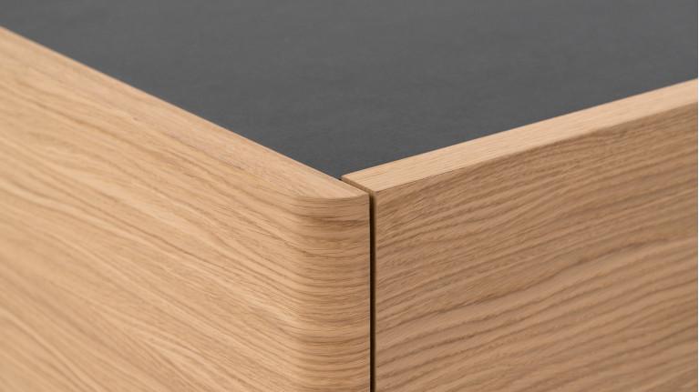 Buffet OROS 2 sliding doors | Sculptural and luminous design