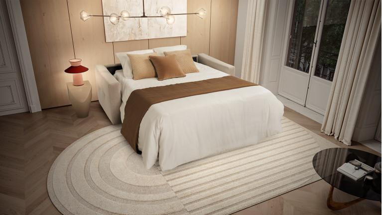 TUCA fabric sofa bed | Allure contemporaine