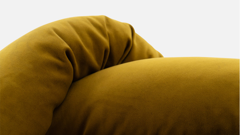 Panier pour chien LUNA | Confort moelleux et design tressé velours