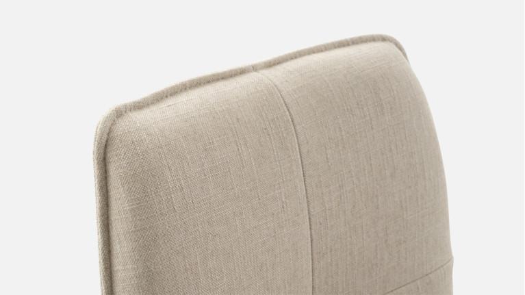 LOUISE armchair | Refined design and high-density fabric comfort