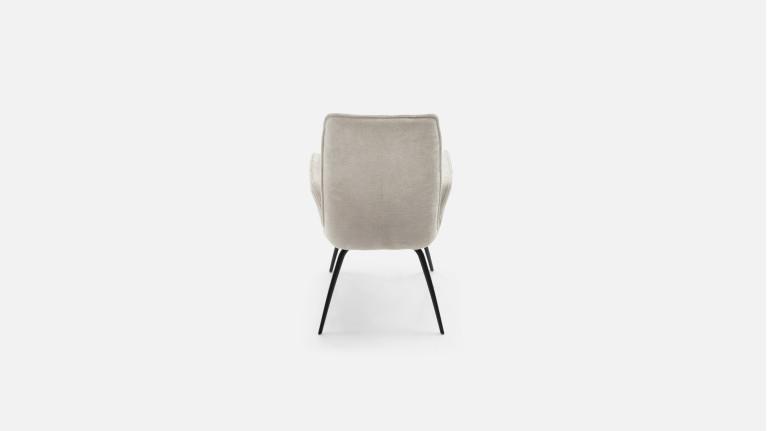 LOUISE armchair | Refined design and high-density fabric comfort