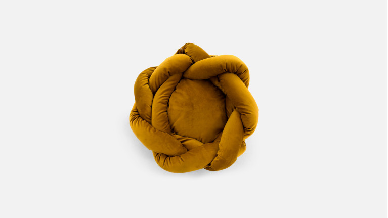Panier pour chien LUNA | Confort moelleux et design tressé velours