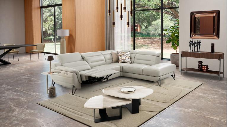 Leather corner sofa ZENITH | Relax design