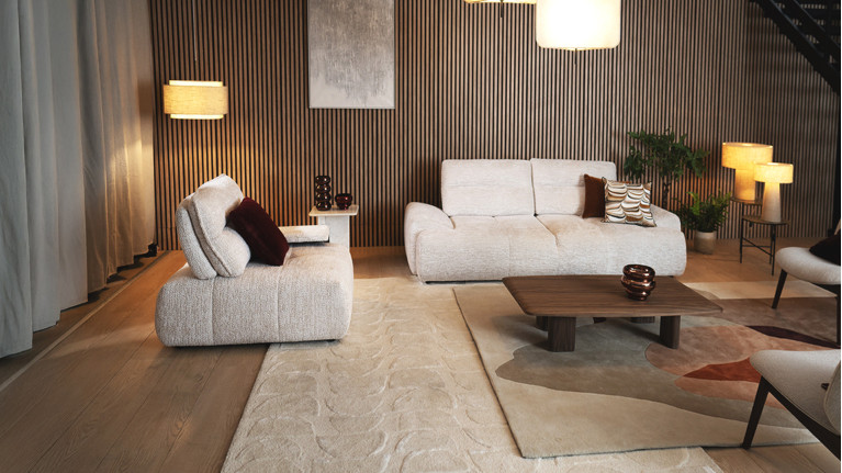 3-seater sofa ANITA | Timeless elegance and comfort