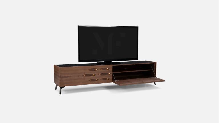 OROS TV stand | Sculptural design and timeless elegance