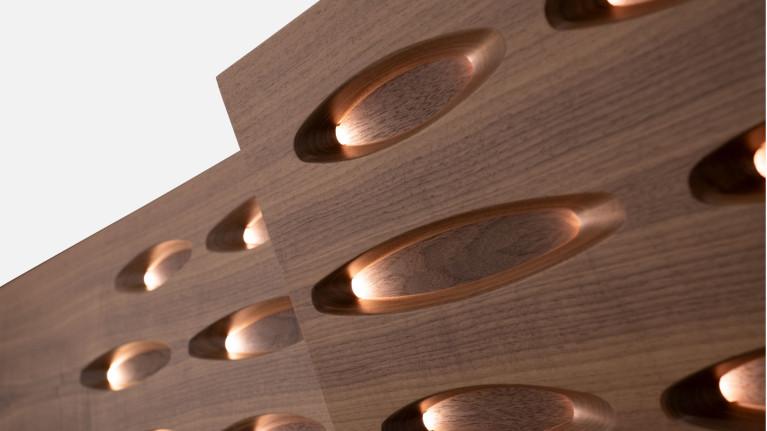 OROS TV stand | Sculptural design and timeless elegance