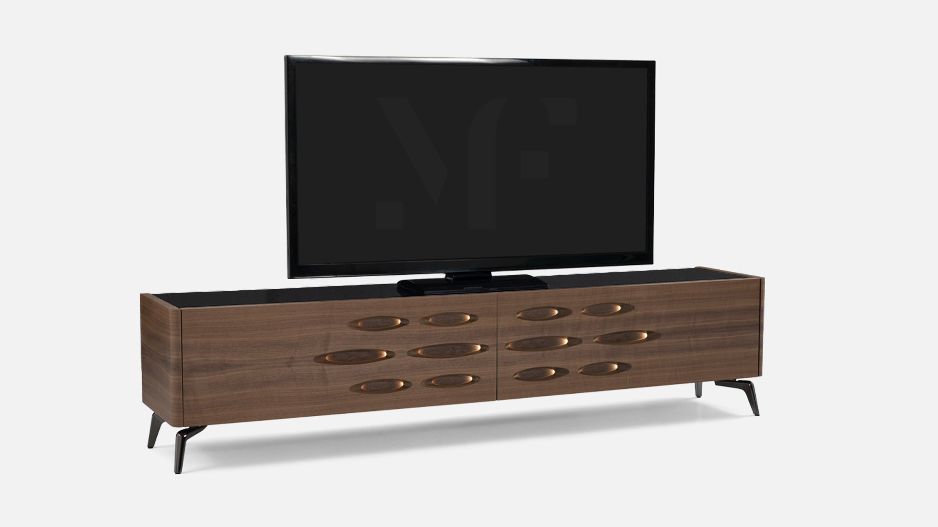 OROS TV stand | Sculptural design and timeless elegance