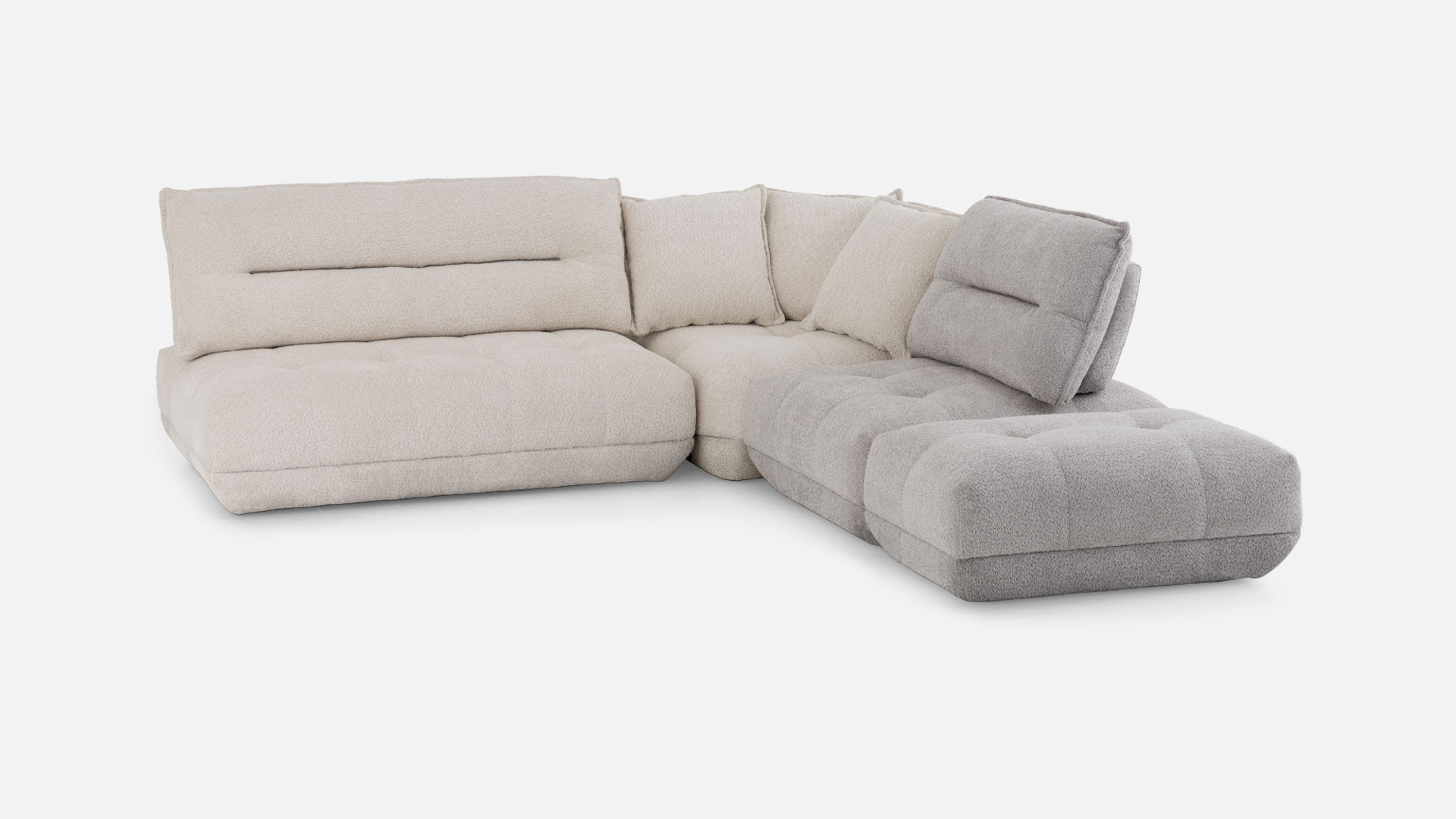 Modular corner sofa on OTTO base | Exceptional comfort