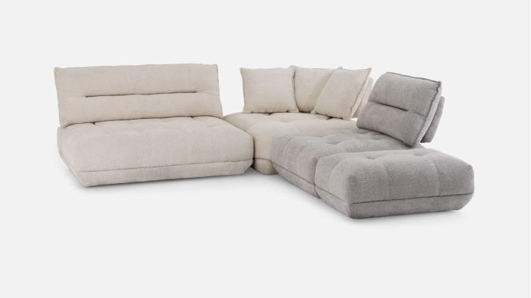 Modular corner sofa on OTTO base | Exceptional comfort